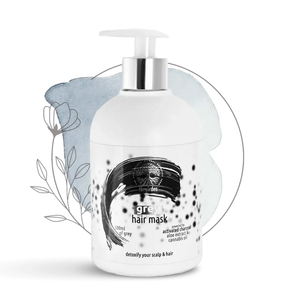 GREY HAIR MASK čistící maska s aktivním uhlím
