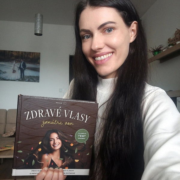 ZDRAVÉ VLASY zevnitř ven (česky, 224 stran)