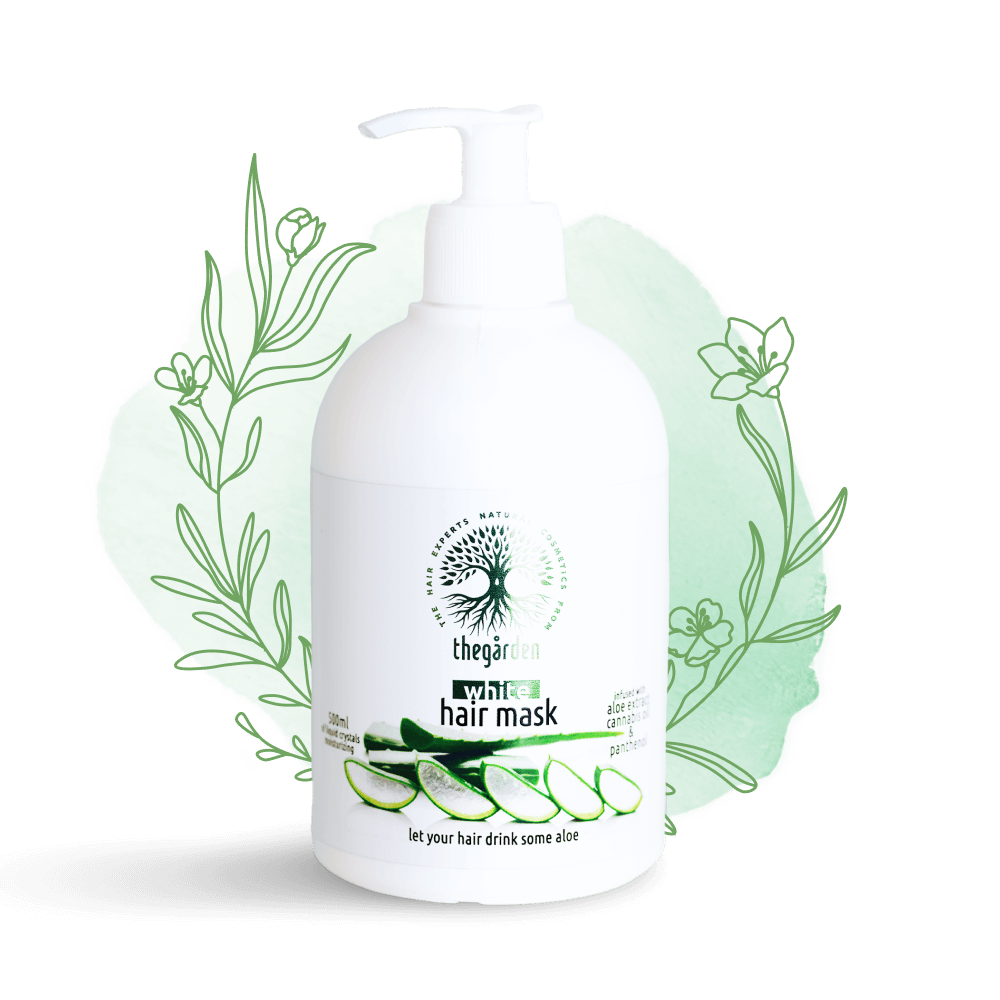 WHITE HAIR MASK hydratační wash-out kondicionér