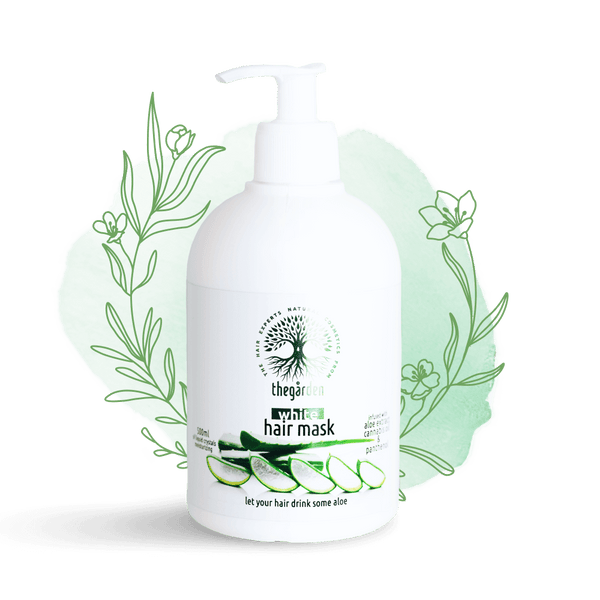 WHITE HAIR MASK hydratační wash-out kondicionér