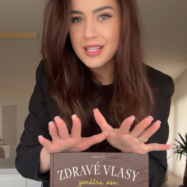 ZDRAVÉ VLASY zevnitř ven (česky, 224 stran)
