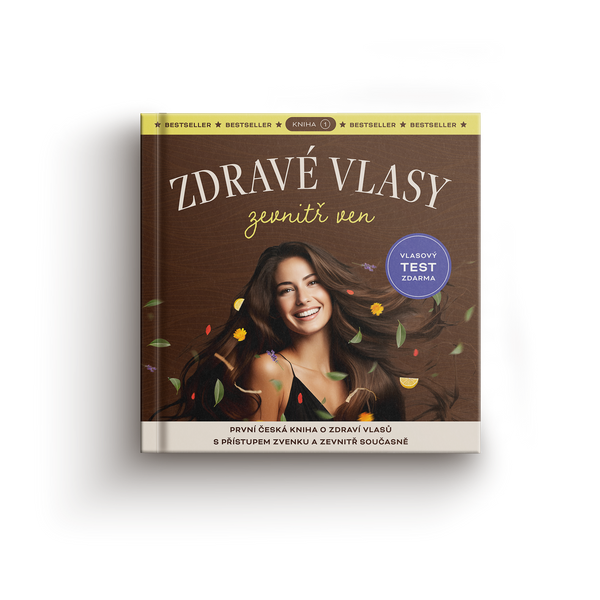 ZDRAVÉ VLASY zevnitř ven (česky, 224 stran)