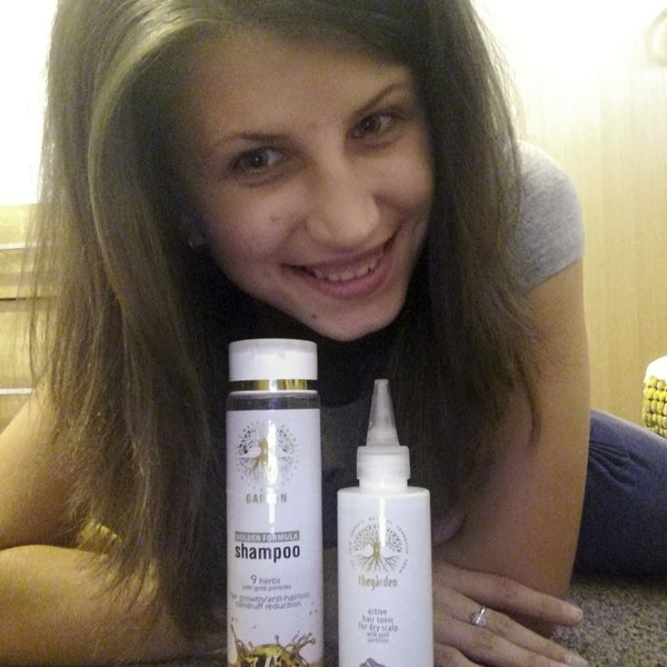 Zvýhodněný GOLDEN Basic Duo balíček (šampon a tonikum pro suché vlasy a suchú pokožku).