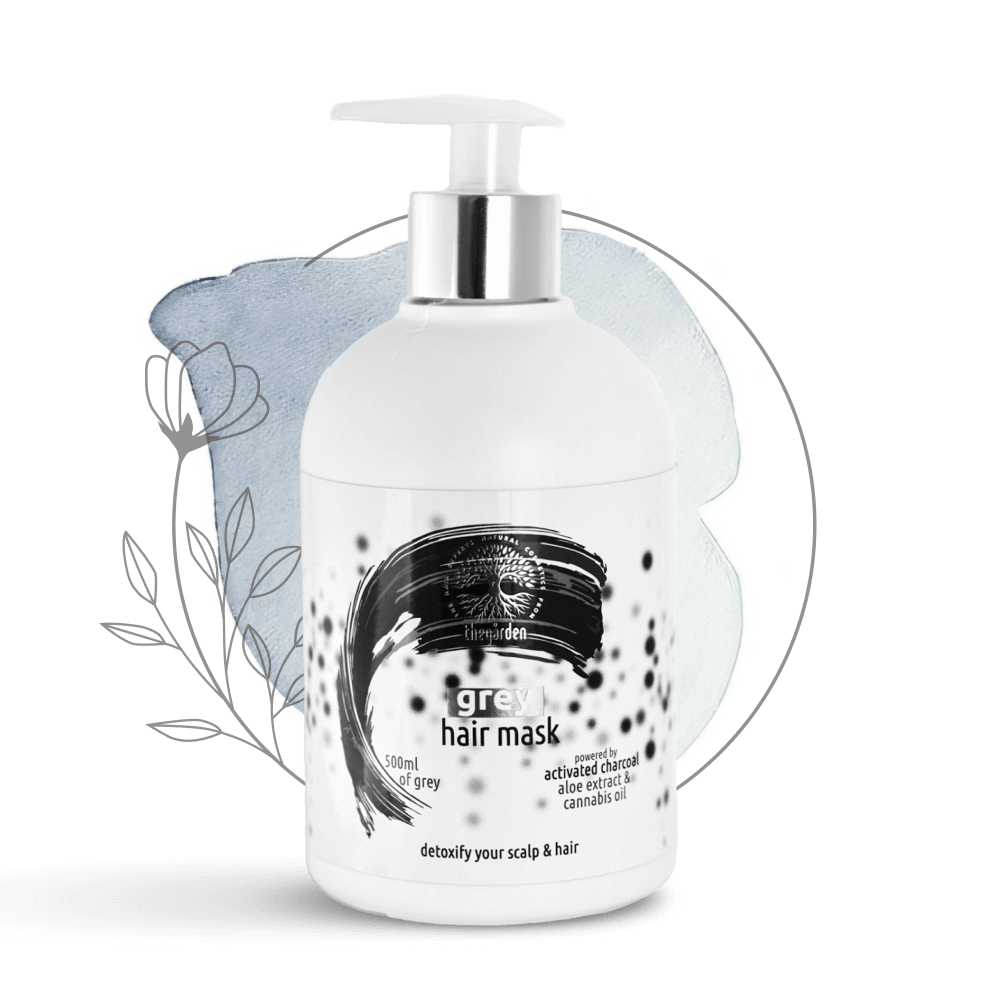GREY HAIR MASK čistící maska s aktivním uhlím