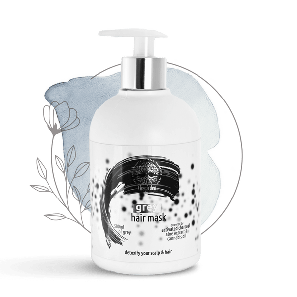 GREY HAIR MASK čistící maska s aktivním uhlím
