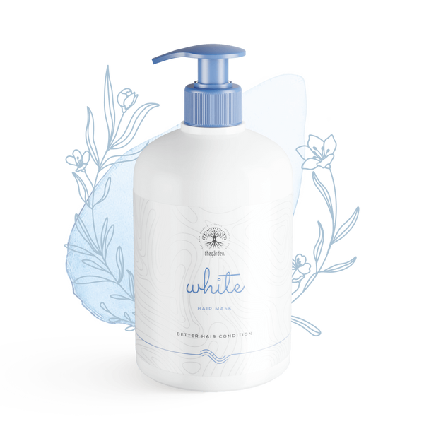 WHITE HAIR MASK hydratační wash-out kondicionér